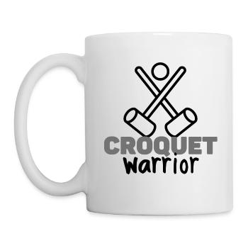 Krocket-Krieger. - Tasse - Weiß - Links