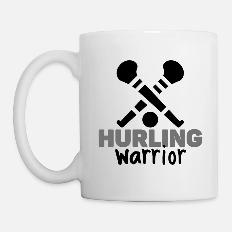 Hurling Krieger. - Tasse - Weiß