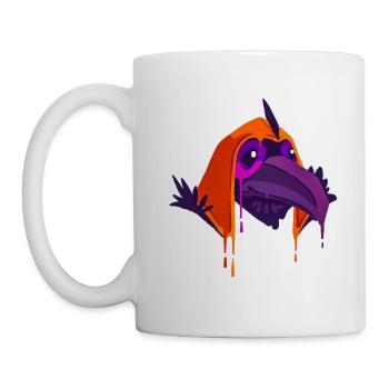 A Beautiful and Funny Kenku Bird Design - Mug - white - Left