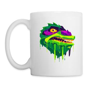 A Beautiful and Fun Kuo Toa Dragon Design - Mug - white - Left