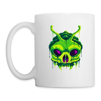 A Frightening Yugoloth Extraterrestrial Design - Mug - white - Left