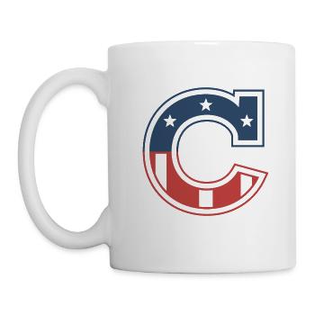 Letter C USA - Mug - white - Left