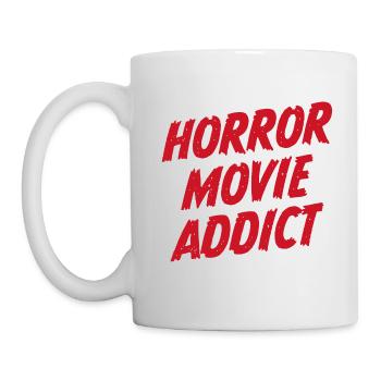 Horror Movie Addict - Mug - white - Left