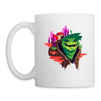 A Beautiful Druid of Spore Circle Design - Mug - white - Left