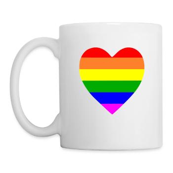 Lgbtq - Tasse - Weiß - Links