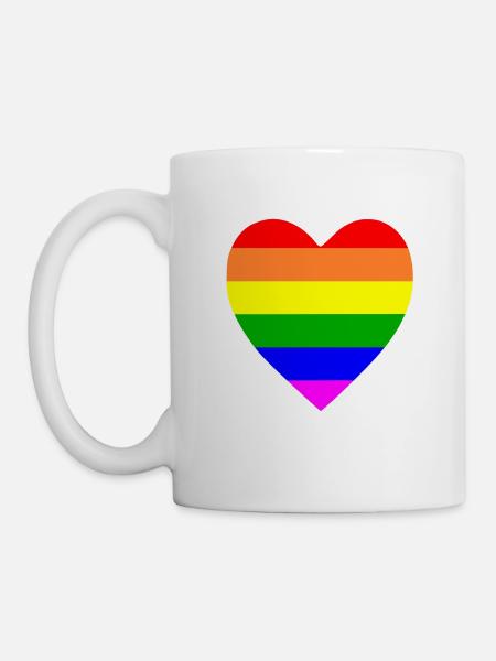 Lgbtq - Tasse - Weiß