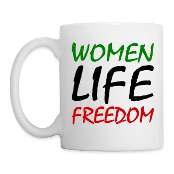 Women life freedom iran - Mug - white - Left