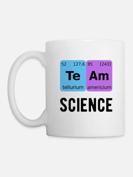 Équipe Science II - Mug blanc - blanc