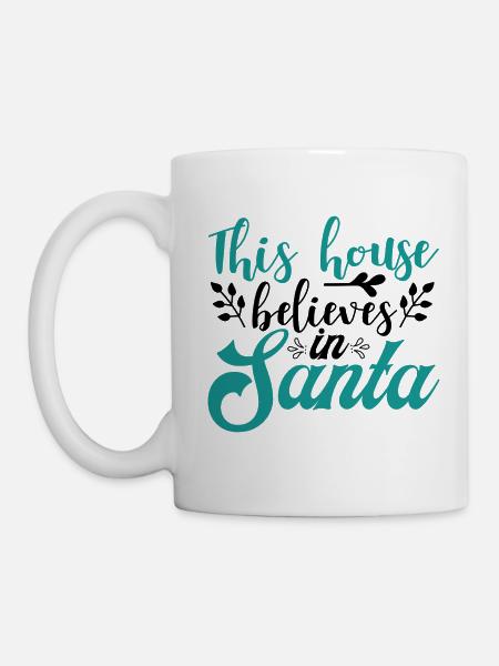 Dieses Haus - Tasse - Weiß