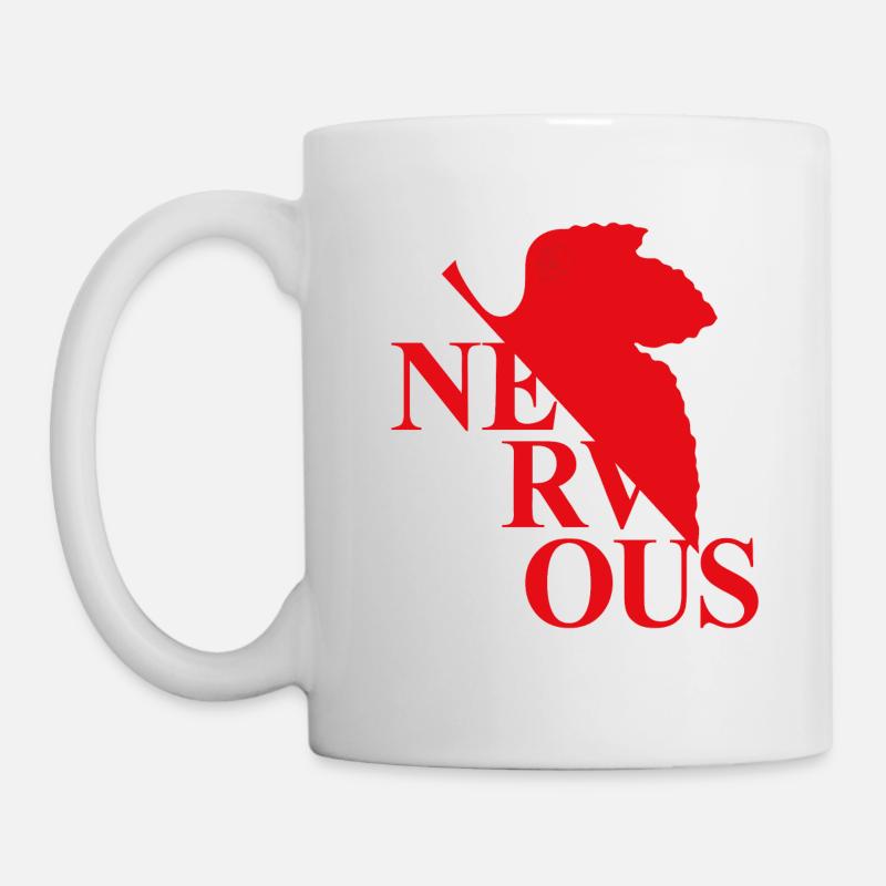 EVA NERVous Logo Parody - Mug - white