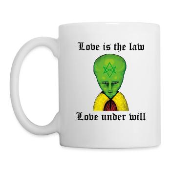 Alien Aiwass LAM - Mug - white - Left