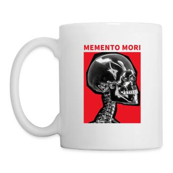 Skull Memento Mori - Mug - white - Left