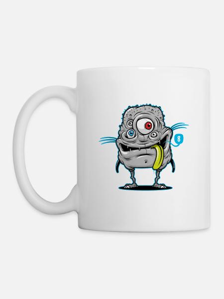 Freak Monster Troll colloured 2021 - Mug blanc - blanc