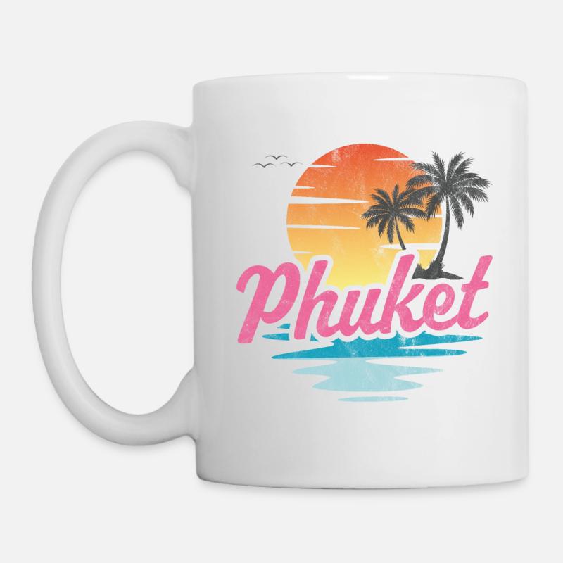 Phuket - Mug blanc - blanc