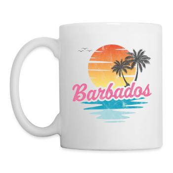 Barbade - Mug blanc - blanc - Gauche