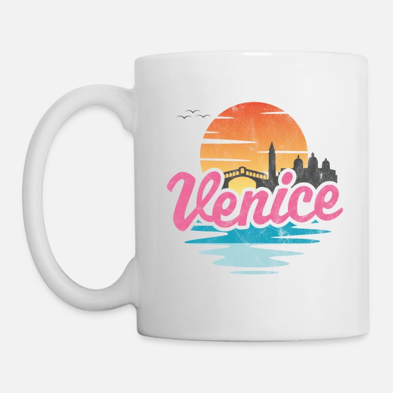 Venedig Stadt - Tasse - Weiß