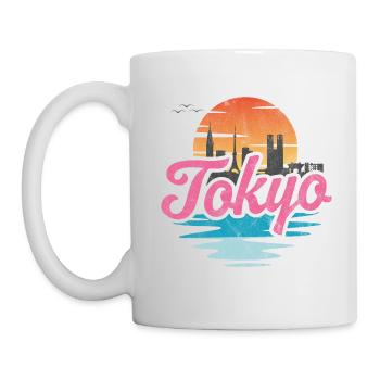 Tokio - Tasse - Weiß - Links