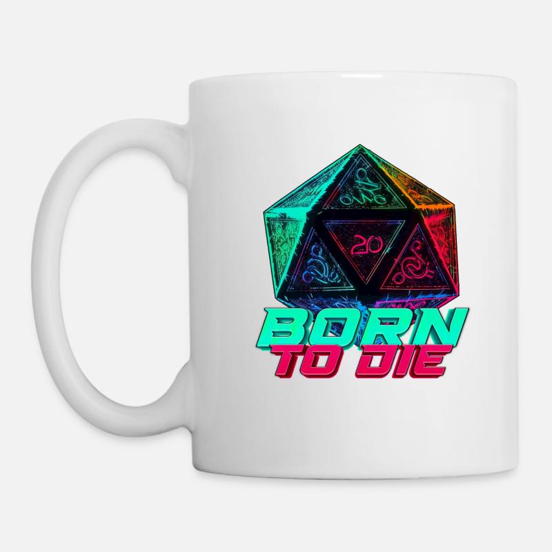 Né pour mourir V.4 - Mug blanc - blanc