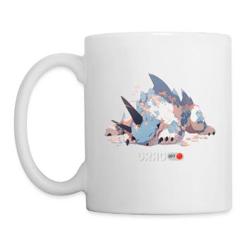 Dragoff V.1 - Mug blanc - blanc - Gauche