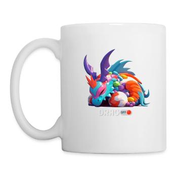 Dragoff V.3 - Mug blanc - blanc - Gauche