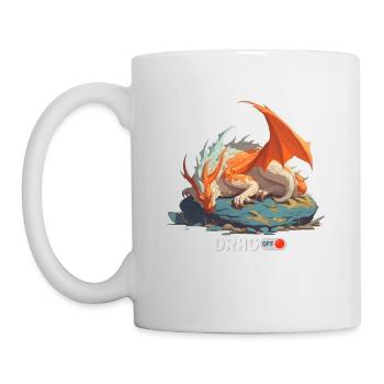 Dragoff V.4 - Mug blanc - blanc - Gauche