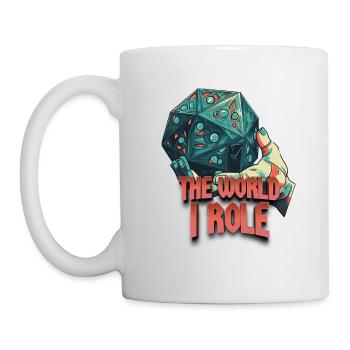 Le monde I Rôle V.3 - Mug blanc - blanc - Gauche