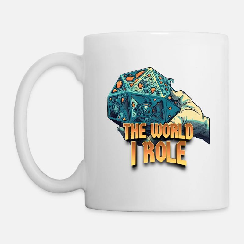 Le monde I Rôle V.1 - Mug blanc - blanc