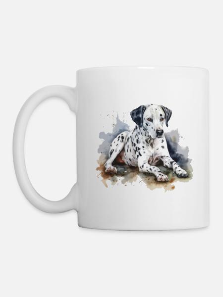 Dalmatiner 1 - Tasse - Weiß