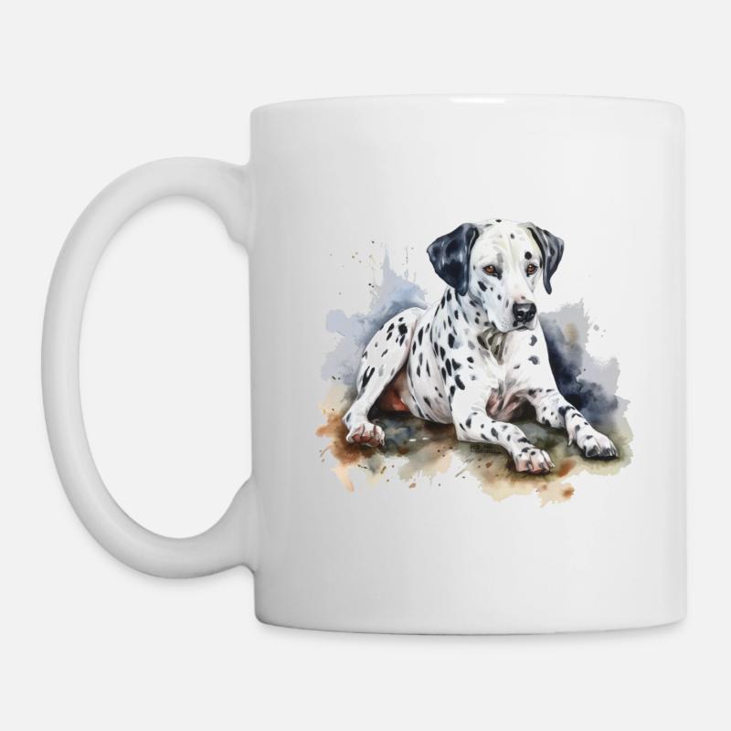 Dalmatiner 1 - Tasse - Weiß