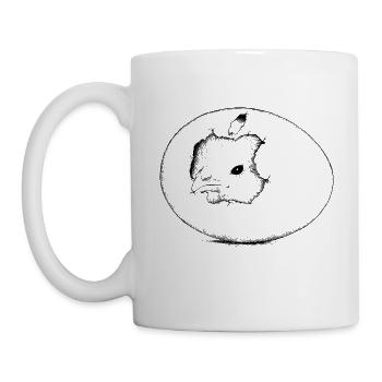 Poussin - Mug blanc - blanc - Gauche