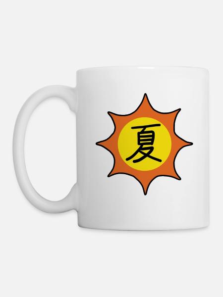 Summer in Japanese - Mug - white
