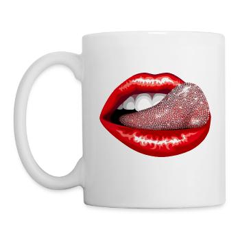 Precious Tongue - Mug - white - Left