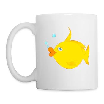 Fish - Mug - white - Left