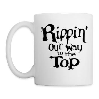 Rippin our Way to the Top - Tasse - Weiß - Links