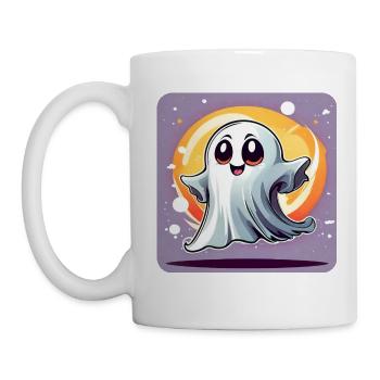Mignon petit croquemitaine - Mug blanc - blanc - Gauche