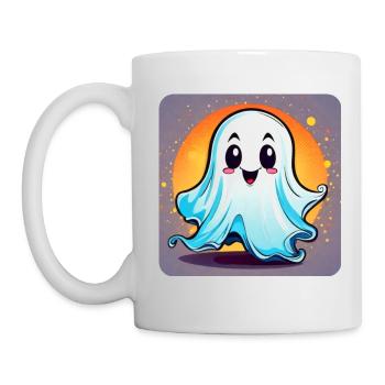 Cute little bogeyman - Mug - white - Left