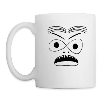 Andreas (#5 aus Weska Face Kollektion) - Tasse - Weiß - Links