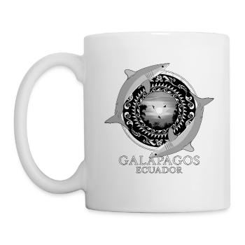 Makohai Galápagos Ecuador - Tasse - Weiß - Links