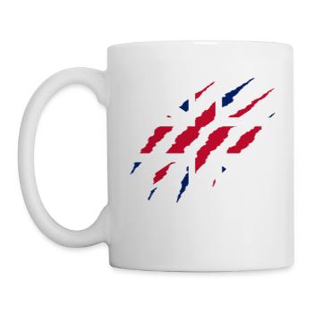 GRIFFE BRITANNIQUE - Mug blanc - blanc - Gauche