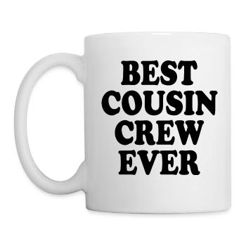 Best cousin crew ever - Mug - white - Left