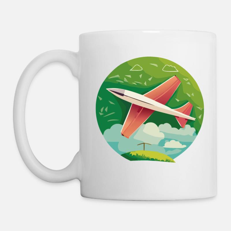 RedWingSharptipglider - Tasse - Weiß