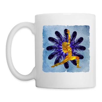 yoga 24 e 38 - Tasse - Weiß - Links