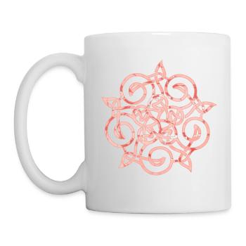 Noeud celtique 20 E 225 - Mug blanc - blanc - Gauche