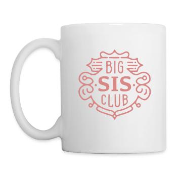 Big sis club grande soeur - Mug blanc - blanc - Gauche