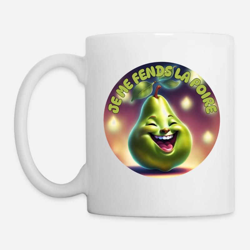 Je me fends la poire - Mug blanc - blanc