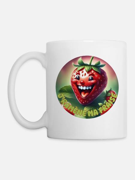 I'm bringing back my strawberry - Mug - white