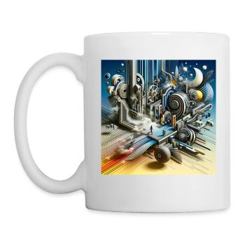 DimensionMix - Mug - white - Left