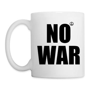 No war - Mug - white - Left