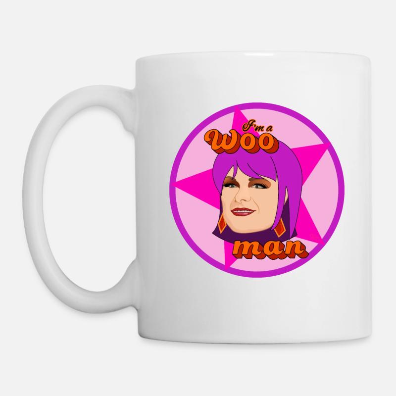 I'm a woo man (pink) - Mug - white