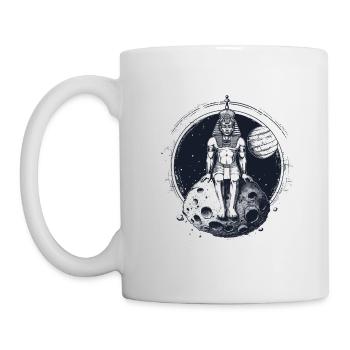 Apophis 13.04.2029 / Objet interstellaire 99942 - Mug blanc - blanc - Gauche